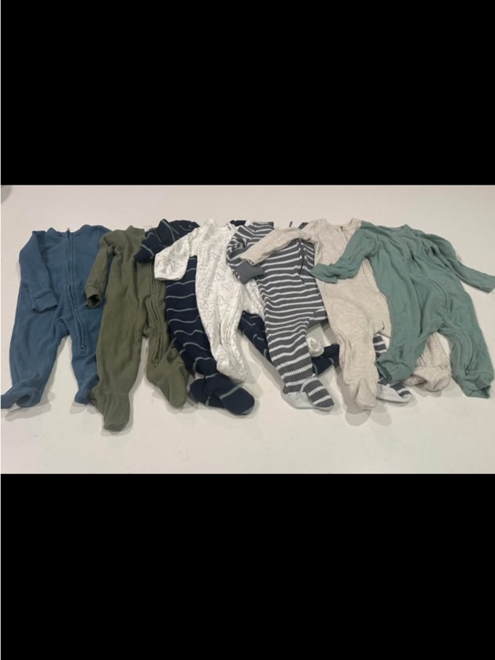 3-6M Footie Pajamas